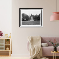 Historic Framed Print, Garfield monument, Washington, D.C.,  17-7/8" x 21-7/8"