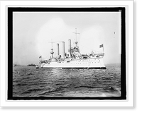 Historic Framed Print, U.S.S. Brooklyn,  17-7/8" x 21-7/8"