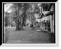 Historic Framed Print, Cottages at Maplewood,  17-7/8" x 21-7/8"