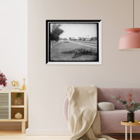 Historic Framed Print, Glen Elynn [i.e. Ellyn], Ill.'s C & N.W. Ry. station,  17-7/8" x 21-7/8"