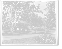 Historic Framed Print, Waukesha, Wis., Bethesda Springs from gate,  17-7/8" x 21-7/8"