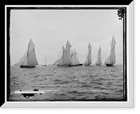 Start, Goelet Cup Race, Vintage Print