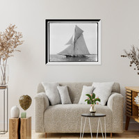 Historic Framed Print, Gracie, Goelet Cup Race,  17-7/8" x 21-7/8"