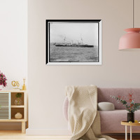 Historic Framed Print, Italian cruiser Giovanni Bausan,  17-7/8" x 21-7/8"