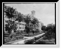 Historic Framed Print, Hotel Royal Poinciana, Palm Beach, Fla. - 3,  17-7/8" x 21-7/8"