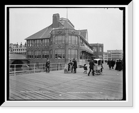 Historic Framed Print, Casino, Atlantic City, N.J., The,  17-7/8" x 21-7/8"