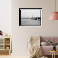 River front, Toledo, Historic Print