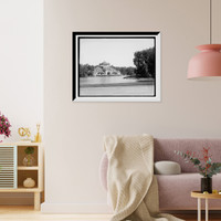 Historic Framed Print, Skating pavilion, Belle Isle [Park], Detroit - 2,  17-7/8" x 21-7/8"