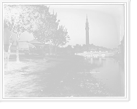 Historic Framed Print, Water Works Park, Detroit - 2,  17-7/8" x 21-7/8"