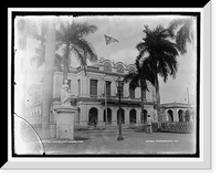 Historic Framed Print, Theatre, Cienfuegos, Cuba, The,  17-7/8" x 21-7/8"