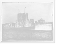 Historic Framed Print, Old fort, Domingo City, San Domingo, W.I., The,  17-7/8" x 21-7/8"