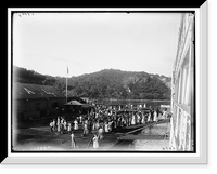 Native women coaling ships with baskets Classic, Historic Print