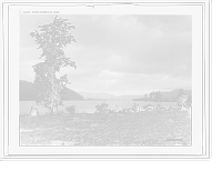 Historic Framed Print, Pend d'Oreille Lake,  17-7/8" x 21-7/8"