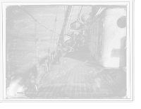 Historic Framed Print, Hoisting pilot boat aboard,  17-7/8" x 21-7/8"