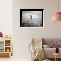 Towing pilot boat No. 8 up the bay, Historic Print