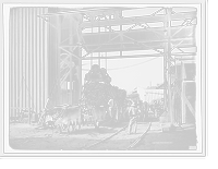 Historic Framed Print, Unloading cane at a modern mill,  17-7/8" x 21-7/8"