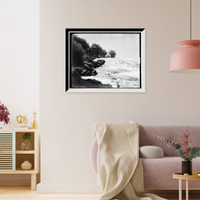 Historic Framed Print, [Rapids above the American Falls, Niagara Falls, N.Y.] - 2,  17-7/8" x 21-7/8"