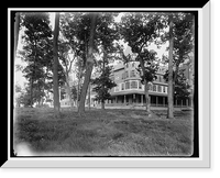 Historic Framed Print, [Hotel Victory from southeast, Put-in-Bay, Ohio] - 3,  17-7/8" x 21-7/8"