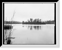 Historic Framed Print, [Island Lake, near Ishpeming, Mich.] - 4,  17-7/8" x 21-7/8"