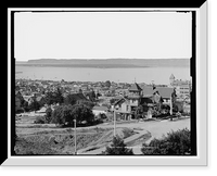 Historic Framed Print, San Diego and Coronado Beach, Cal. - 2,  17-7/8" x 21-7/8"
