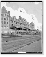 Narragansett Pier, R. I. - 2, Antique Print