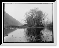 Historic Framed Print, Chemung River near Elmira, N.Y. - 2,  17-7/8" x 21-7/8"