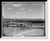 Historic Framed Print, The White Mountains from Poland Spr[ings], South Poland, Maine - 2,  17-7/8" x 21-7/8"