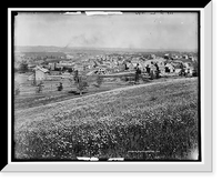 Historic Framed Print, Solvay Process Co.'s works, Syracuse [i.e. Solvay], N.Y.,  17-7/8" x 21-7/8"