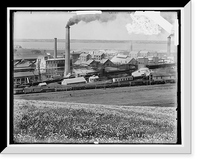 Historic Framed Print, Solvay Process Co.'s works, Syracuse [i.e. Solvay], N.Y. - 3,  17-7/8" x 21-7/8"