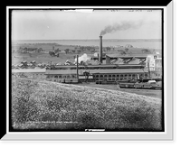 Historic Framed Print, Solvay Process Co.'s works, Syracuse [i.e. Solvay], N.Y. - 4,  17-7/8" x 21-7/8"