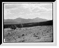 View from Crufts Ledge, Bethlehem, White Mountains, Antique Wall Art
