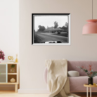 G.R. & I. Station at Bay View, Mich, Vintage Wall Art