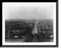 Historic Framed Print, Washington from the Capitol,  17-7/8" x 21-7/8"
