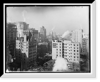 New York's business district from Woodbridge Building - 3, Historic Print