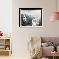New York's business district from Woodbridge Building - 3, Historic Print