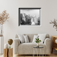 New York's business district from Woodbridge Building - 3, Historic Print