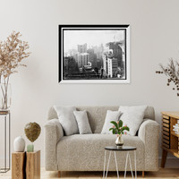 New York's business district from Woodbridge Building - 4, Historic Reproduction