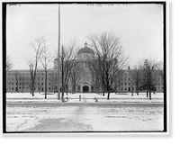 University of Michigan campus from State Street - 3, Vintage Print