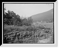 Historic Framed Print, Kaaterskill Mountain with Otis Elevating Railway, Catskill Mountains, N.Y. - 3,  17-7/8" x 21-7/8"