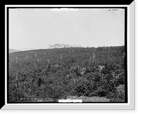 Historic Framed Print, Hotel Kaaterskill from Boulder Rock, Catskill Mountains, N.Y. - 2,  17-7/8" x 21-7/8"