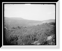 Historic Framed Print, Haines Corners from Sunset Park Inn, Catskill Mountains, N.Y.,  17-7/8" x 21-7/8"
