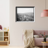 Historic Framed Print, Haines Corners from Sunset Park Inn, Catskill Mountains, N.Y. - 3,  17-7/8" x 21-7/8"