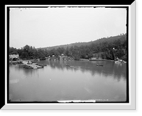 Historic Framed Print, Lake Mohonk House, Lake Mohonk, N.Y.,  17-7/8" x 21-7/8"