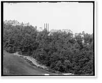 New Grand Hotel, Catskill Mountains, N.Y, Antique Print