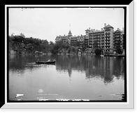 Historic Framed Print, Lake Mohonk House, Lake Mohonk, N.Y. - 5,  17-7/8" x 21-7/8"