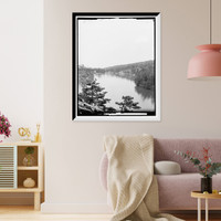 Sky top and Lake Mohonk - 2, Historic Print