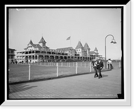 Historic Framed Print, Brighton Beach Hotel, Brighton Beach, N.Y.,  17-7/8" x 21-7/8"