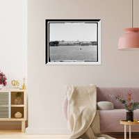 Historic Framed Print, Saranac Inn, Upper Saranac Lake, Adirondack Mountains - 2,  17-7/8" x 21-7/8"
