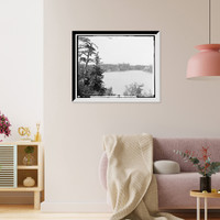 Historic Framed Print, Lake Minnewaska, N.Y. - 2,  17-7/8" x 21-7/8"