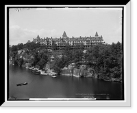 Historic Framed Print, The Wildmere House, Lake Minnewaska, N.Y.,  17-7/8" x 21-7/8"